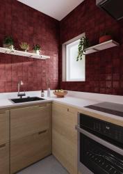 mini: Gres DECO AMARIS PLUS BURDEOS 32x62,5 (5)