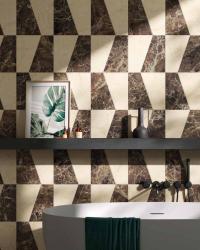 mini: Gres MAJESTIC MOSAICO TRAPEZIO BRUNO ALICANTE / CREMA REZZATO 30x30 (2)