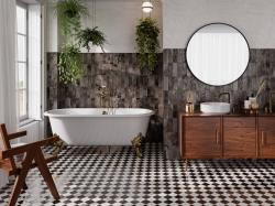 mini: Płytka ścienna FS RAKU BLACK 20x40 (3)