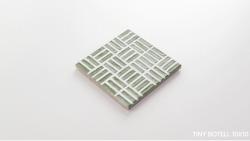 mini: Płytka ścienna TINY BOTTLE GREEN 10x10 (5)