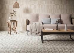 mini: Gres DOHA TAUPE FLOWER SP 22,3x22,3 (2)