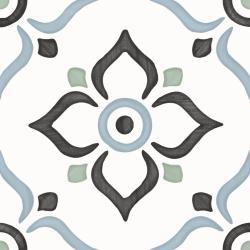 mini: Gres TANGER BLUE GARDEN 12,3x12,3 (1)