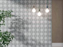 mini: Gres TANGER BLUE PETALS 12,3x12,3 (2)