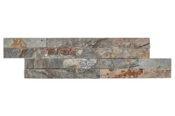 mini: Kamień naturalny elewacyjny SLATE SZARO-ŻÓŁTY 10x35 (6)