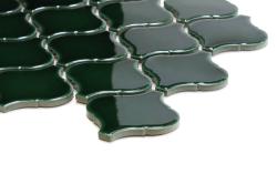 mini: Mozaika ARESCO GREEN GLOSS 28x24,6 (2)