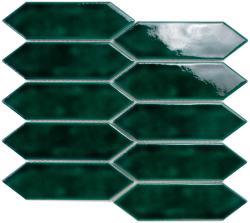 mini: Mozaika DIAMIRA GREEN GLOSS 29,3x32,4 (1)