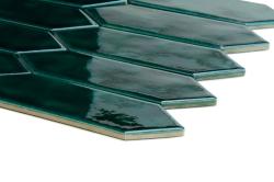 mini: Mozaika DIAMIRA GREEN GLOSS 29,3x32,4 (2)