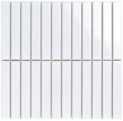 mini: Mozaika RITMA MID WHITE GLOSS 30x29,6 (1)