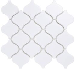 mini: Mozaika ARESCO WHITE MAT 28x24,6 (1)