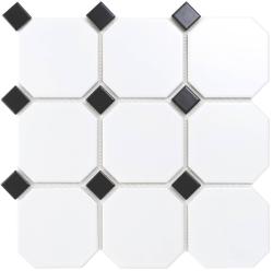 mini: Mozaika OCTAGONO WHITE MAT 30x30 (1)