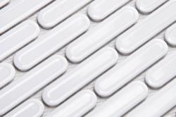 mini: Mozaika BISCARE ROYAL WHITE GLOSS 30,6x30,2 (3)