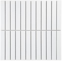 mini: Mozaika RITMA MID WHITE MAT 30x29,6 (1)