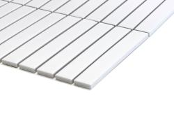 mini: Mozaika RITMA MID WHITE MAT 30x29,6 (2)