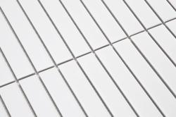 mini: Mozaika RITMA MID WHITE MAT 30x29,6 (3)