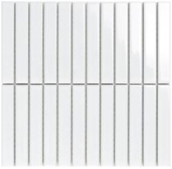 mini: Mozaika RITMA MID WHITE GLOSS 30x29,6 (1)