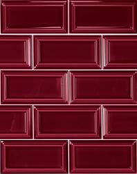 mini: Płytka ścienna HAMPTONS TIANA CHERRY 6,5X13 (3)