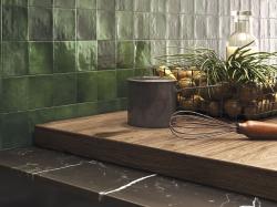 mini: Płytka ścienna ZELLIGE OLIVE BRILLO 10x10 (2)