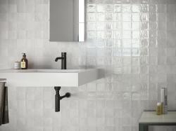 mini: Płytka ścienna ZELLIGE WHITE BRILLO 10x10 (2)