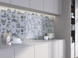 mini: Płytka ścienna CUBO BLUE BRILLO 13x13 (2)