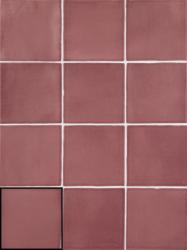 mini: Płytka ścienna ISPAL BURGUNDY 10x10 (3)