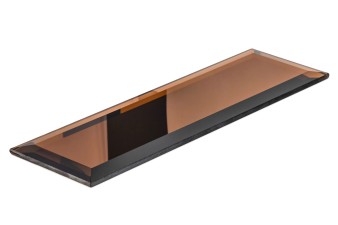 Płytka szklana lustrzana METRO BRICK MIRROR COOPER 9,8X29,8 cegiełka miedziana