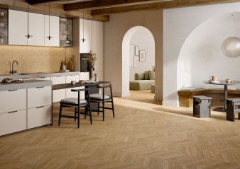 Obrazek 2 dla: Gres DREAM HONEY CHEVRON 7,5x40,7