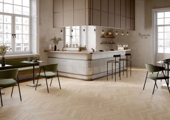 Obrazek 2 dla: Gres DREAM ECRU CHEVRON 7,5x40,7