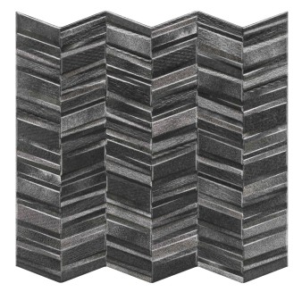 Gres CHEVRON BLACK 44x44