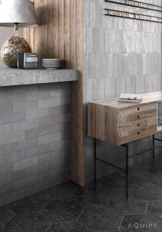 Płytka ścienna ARTISAN ALABASTER 6,5x20 szara cegiełka połysk