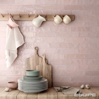 Gres TRIBECA TEA ROSE HIGH GLOSS 6x24,6