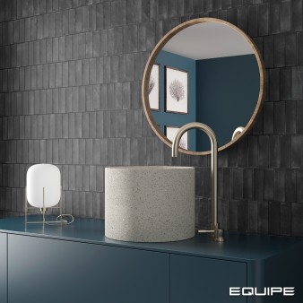 Gres COCO BLACK HUT MATT 5x15