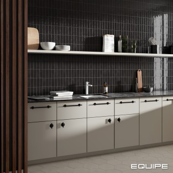 Gres COCO BLACK HUT GLOSS 5x15