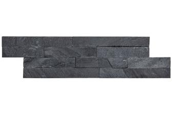 Obrazek dla: Darmowa próbka  Kamień naturalny elewacyjny SLATE BLACK 10x35 czarny