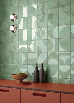Gres MANUFATTI FORME ACQUAMARINA 20x20