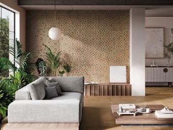 Gres BARI LATTICE TERRA EMERALD 33x33