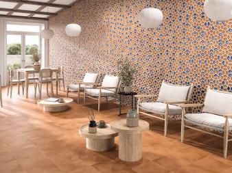 Gres BARI LATTICE COTTO COBALT 33x33
