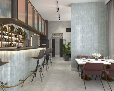 Obrazek 2 dla: Gres KITKAT MOSAIC WATER GLOSSY 11,5X23,1