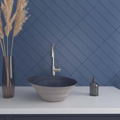 Obrazek 2 dla: Płytka ścienna FLAT INDIGO MATT 7.5X30