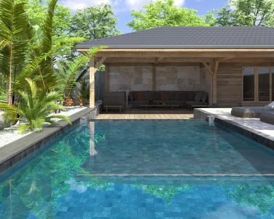 Obrazek 2 dla: Gres BALI NEGRO ANTISLIP 14,7X14,7