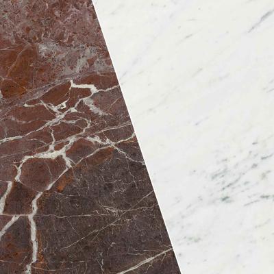 Obrazek dla: Gres MAJESTIC MOSAICO TRAPEZIO ROSSO LEVANTO / BIANCO BARGA 30x30