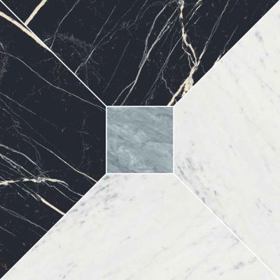 Obrazek dla: Gres MAJESTIC MOSAICO SQUARED NERO BILBAO / BIANCO BARGA / BLU MONTALTO 30x30