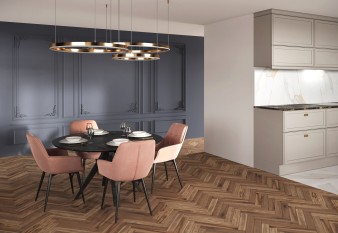 Obrazek 2 dla: Gres TIMELESS NUT 7,5x45 płytka matowa drewnopodobna 8,5MM