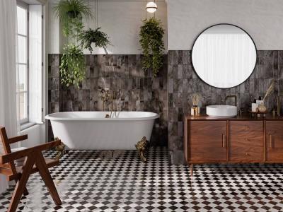 Obrazek 2 dla: Terakota FS ARLES BLACK LT 33x33