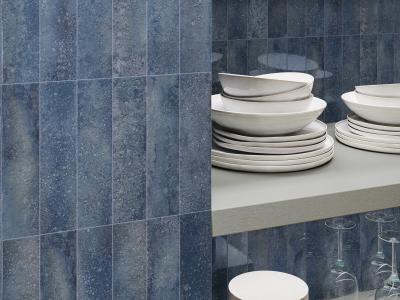 Obrazek 2 dla: Płytka ścienna TOUCH NAVY 6,3x25