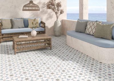 Obrazek 2 dla: Gres DOHA BLUE FLOWER SP 22,3x22,3