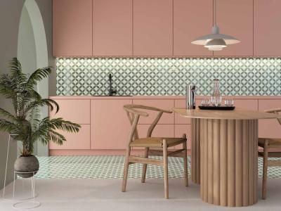 Obrazek 2 dla: Gres MAYARI GREEN PETALS LT 22,3x22,3