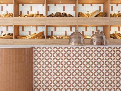 Obrazek 2 dla: Gres MAYARI CLAY PETALS LT 22,3x22,3