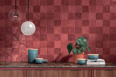 Obrazek 2 dla: Płytka ścienna RIAD RED 10x10