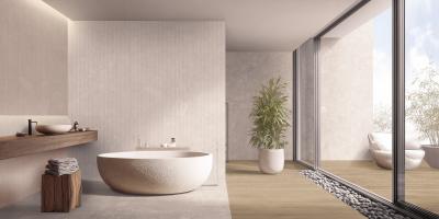 Obrazek 2 dla: Płytka ścienna SERENE SAND SHAPED (SP) 60x120