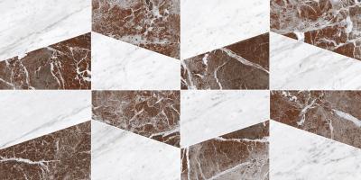 Obrazek dla: Gres MAJESTIC VISUAL BIANCO/ROSSO 60x120